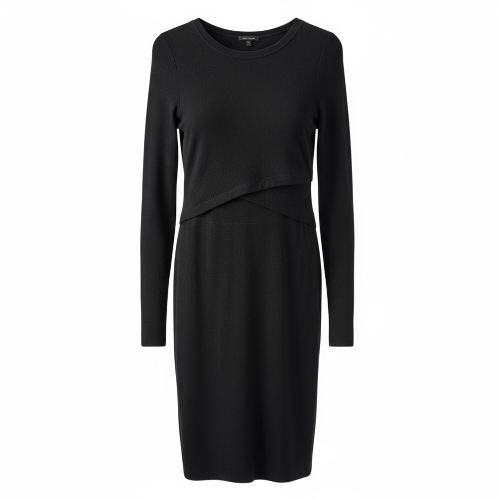 Express Black Long Sleeve Sweater Dress Size Small